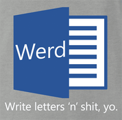 funny word street slang microsoft ebonics t-shirt grey
