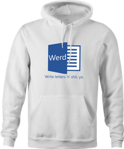 funny word street slang microsoft ebonics hoodie white 