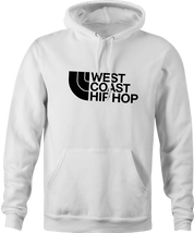 cool West Coast Hip Hop northface hip hop parody t-shirt white men's hoodie