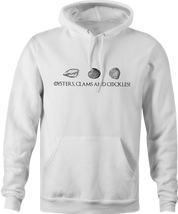 funny oysters, cockles and clams game of thrones hoodie