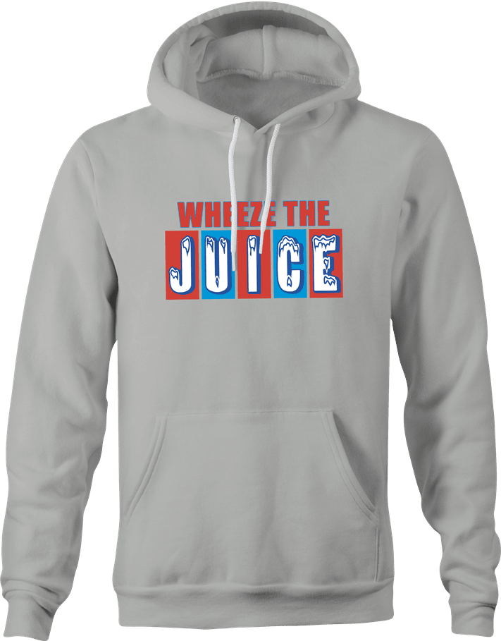 Funny Encino Man Pauly Shore Wheeze The Juice Ash Grey Hoodie
