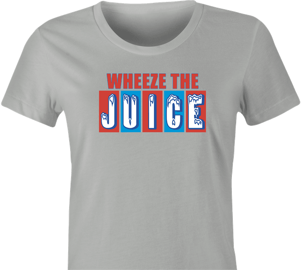 Funny Encino Man Pauly Shore Wheeze The Juice T-Shirt women's Ash Grey
