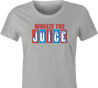 Funny Encino Man Pauly Shore Wheeze The Juice T-Shirt women's Ash Grey