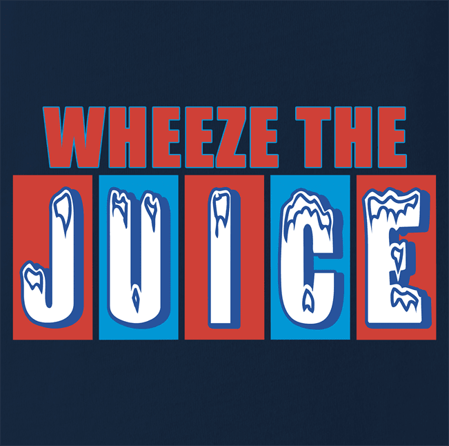 Funny Encino Man Pauly Shore Wheeze The Juice Navy Blue T-Shirt