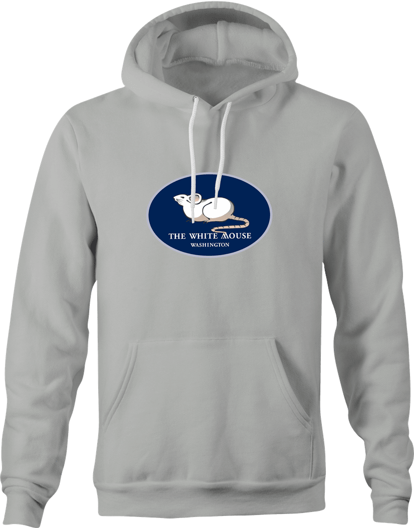 funny The White House Mouse t-shirt Ash Grey hoodie