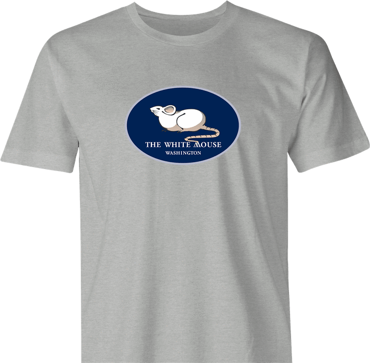 funny The White House Mouse men's t-shirt