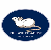 funny The White House Mouse white tee