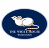 funny The White House Mouse white tee