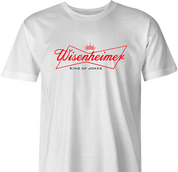 funny Budweiser and Budweiser Light Beer Parody - Jokers parody men's t-shirt white 