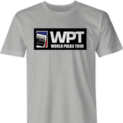 funny polka poker t-shirt - world polka tour men's t-shirt