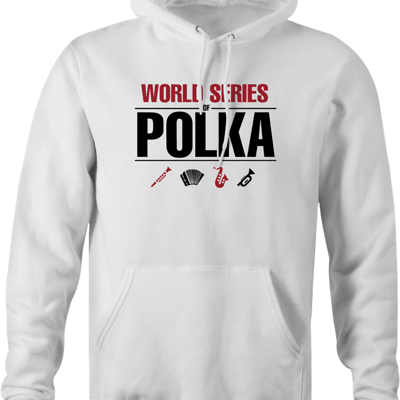 funny polka poker t-shirt - worl series of polka hoodie