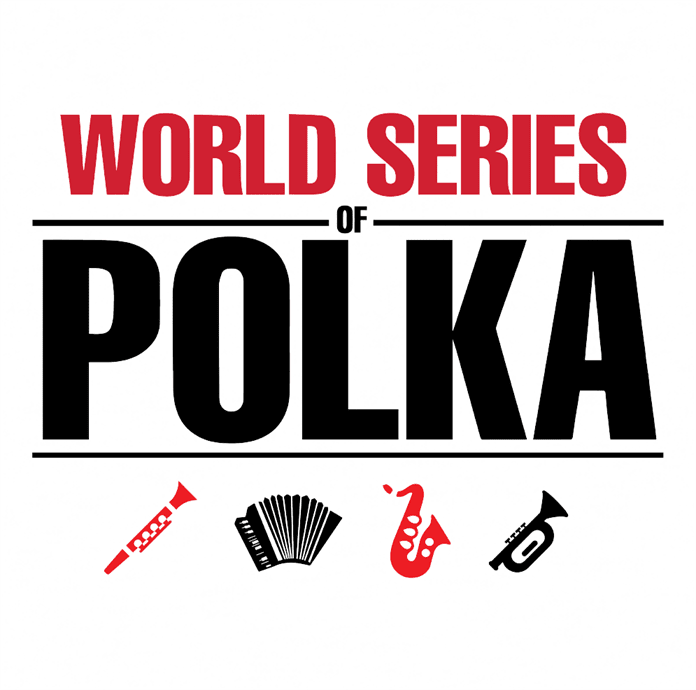 funny polka poker t-shirt - worl series of polka white tee