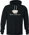funny Funny play on words - Worst Bowl Ever - Cupcake  black hoodie