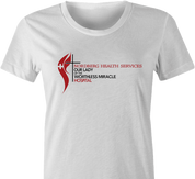 funny naked gun nordberg worthless miracle women's white t-shirt 