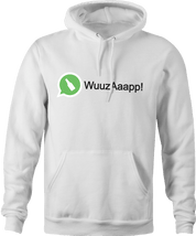 funny Wassup budweiser whatsapp parody hoodie