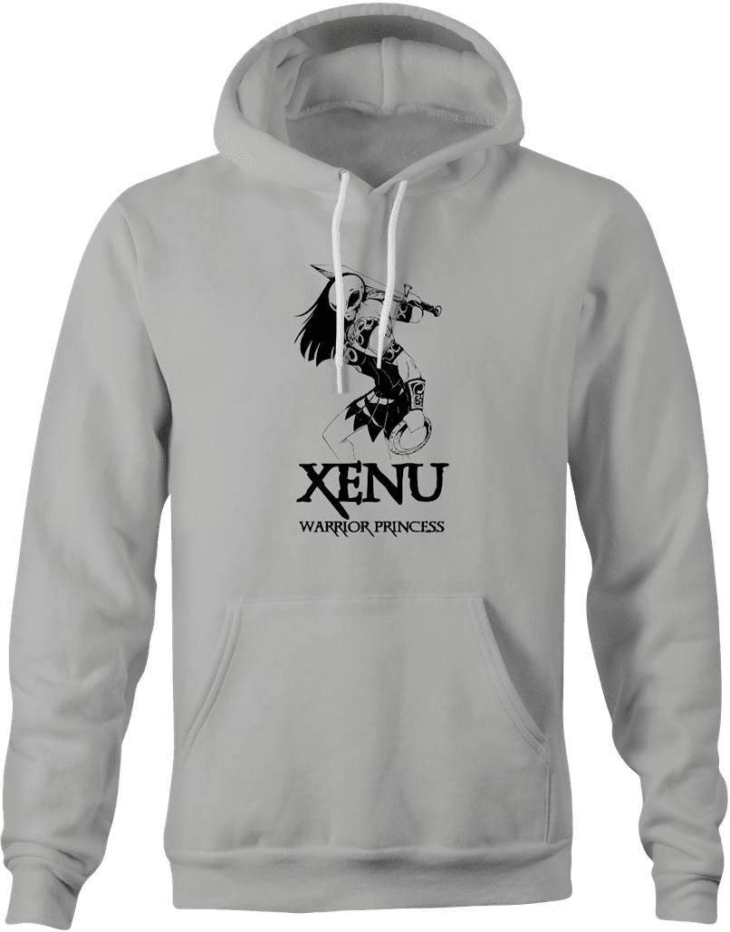xena warrior princess xenu scientology ash hoodie