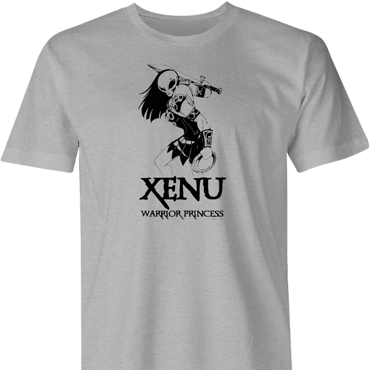 xena warrior princess xenu scientology men's t-shirt