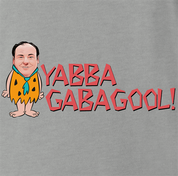 funny tony soprano gabagool t-shirt men's grey