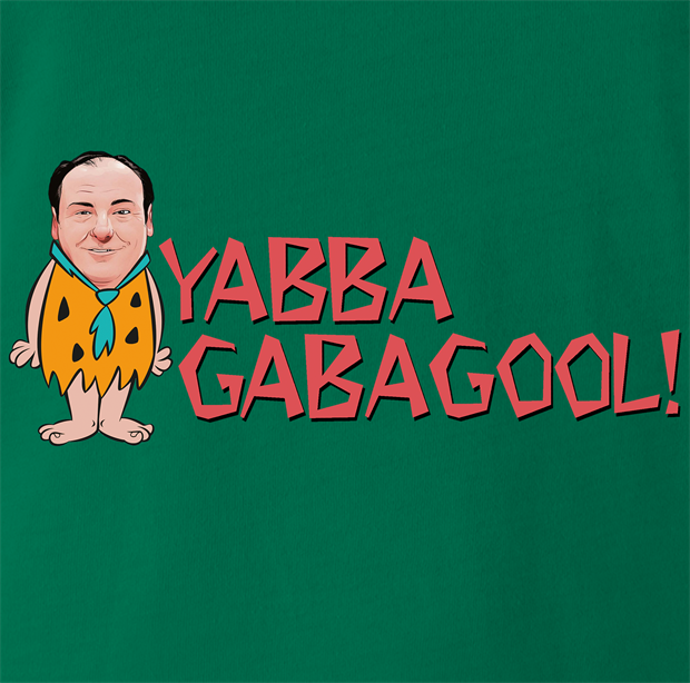 funny tony soprano gabagool t-shirt men's green