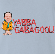 funny tony soprano gabagool t-shirt men's light blue