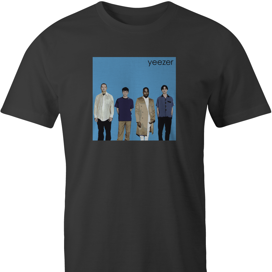 weezer yeezer kanye west yeezus men's t-shirt