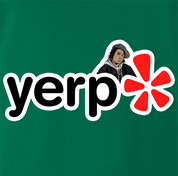 Funny Yerp! Snoop From The Wire Parody Green T-Shirt