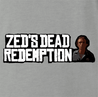 Funny Red Dead Redemption Zed from Pulp Fiction  parody t-shirt grey