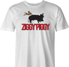 Funny Ziggy Marley - Ziggy Piggy Supermarket Reggae Mashup White Men's T-Shirt